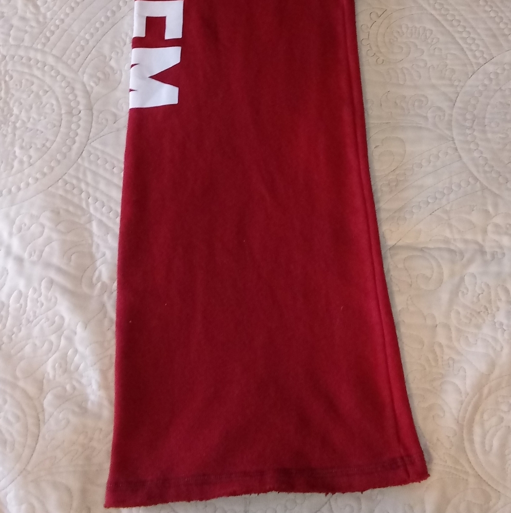 Pink Victoria's Secret Women's Indiana University Sweatpants - Picture 10 of 11